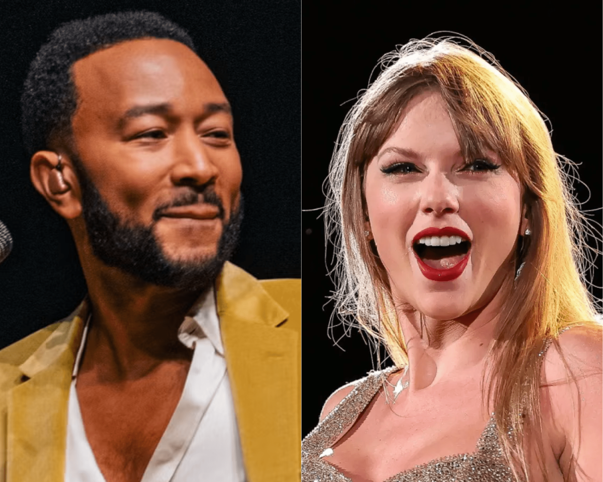 John Legend Praises Taylor Swift for Being “Willing to Take That Risk” With Kamala Harris Endorsement