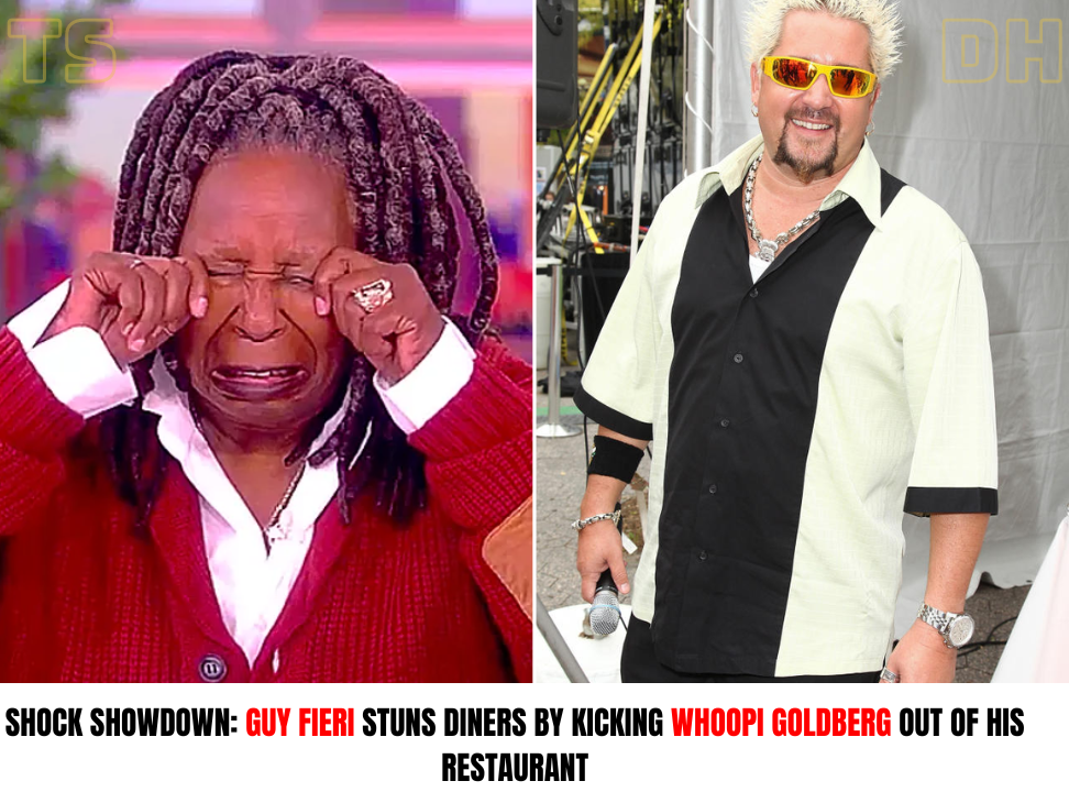 Guy Fieri Stuns Diners by Kicking Whoopi Goldberg Out of His Restaurant