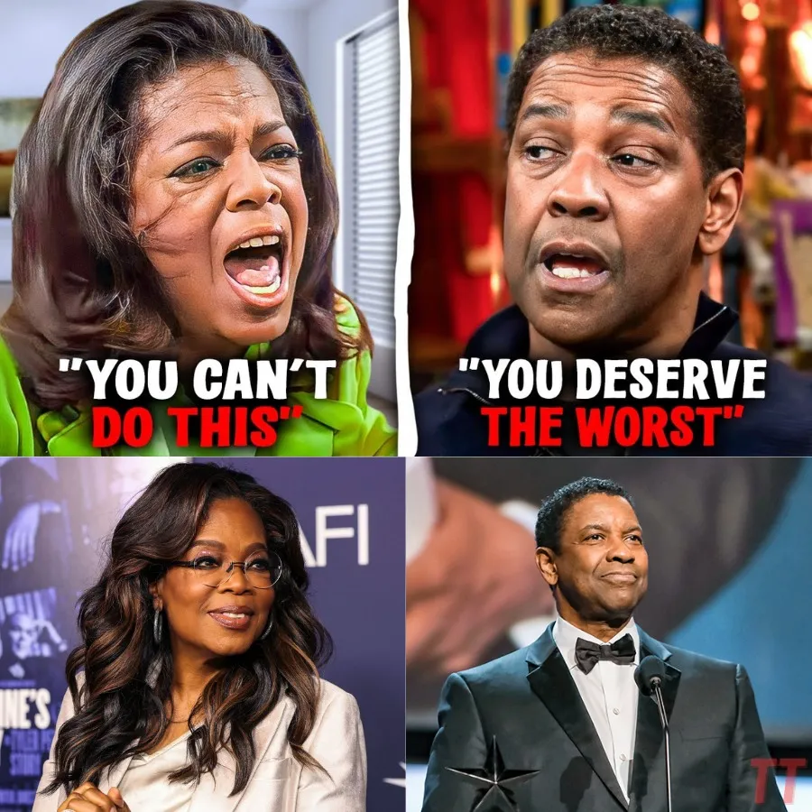 Oprah CONFRONTS Denzel Washington After He BREAKS His Silence